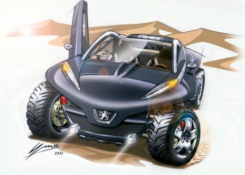  Infocar: Peugeot Hoggar Concept -  12