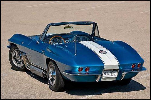  InfoCar: Harley Earl's 1963 Chevrolet Corvette Stingray Convertible -  1