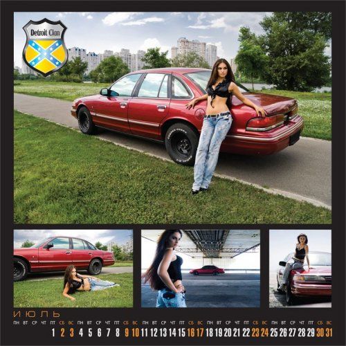  Detroit Clan 2011: american cars & ukrainian girls -  9