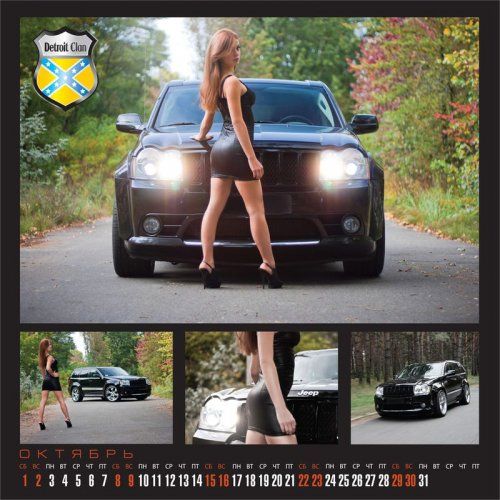  Detroit Clan 2011: american cars & ukrainian girls -  12