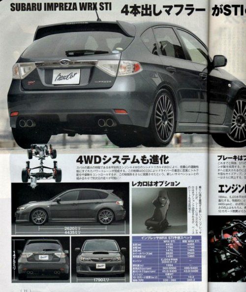     Subaru WRX STI -  1